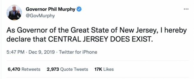 Central Jersey exists: NJ Gov. Phil Murphy signs tourism bill